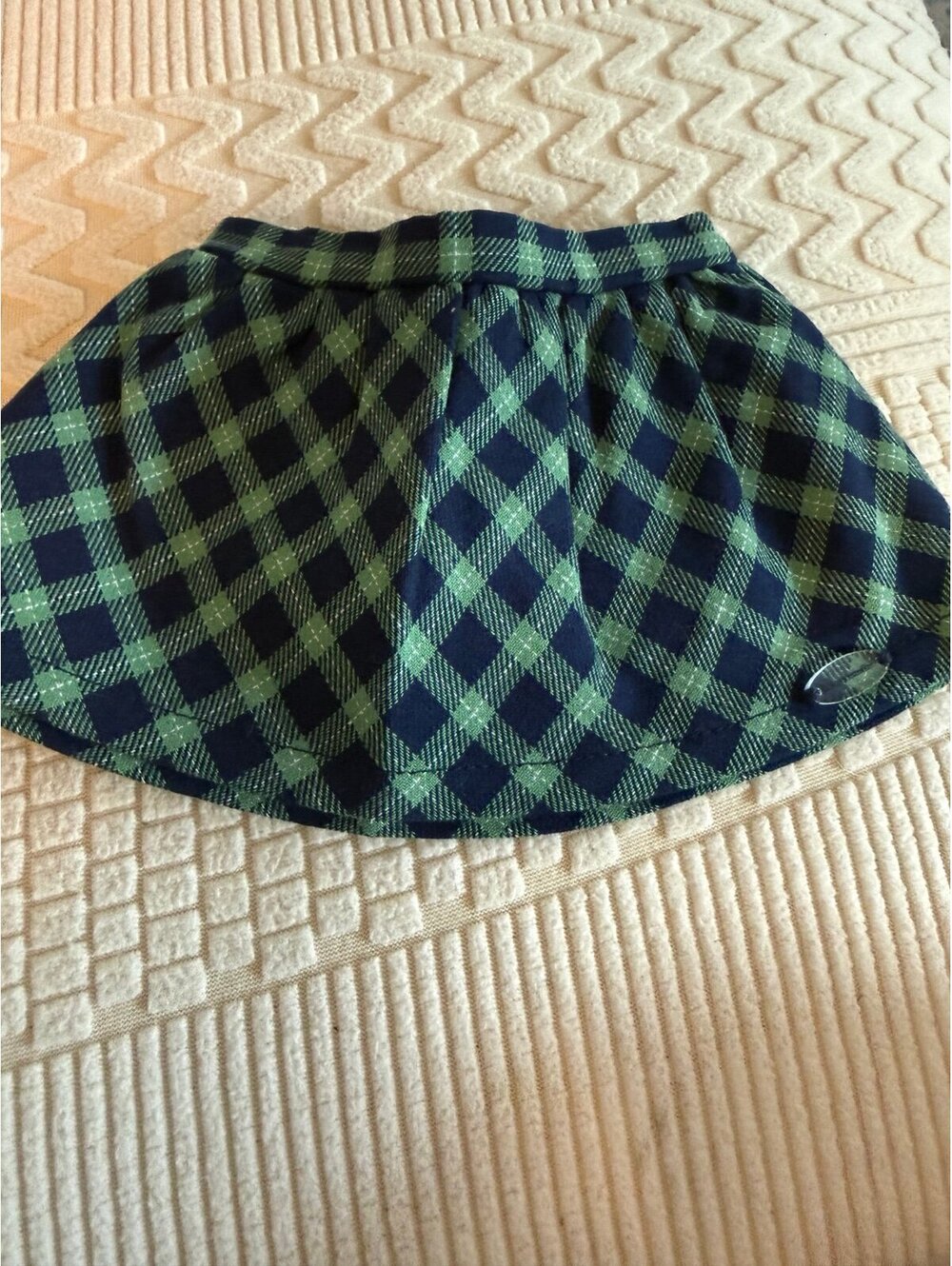 AMERICAN GIRL Doll Janie and Jack Tartan Plaid Skirt-Rel 2022/Retired 2024 B256